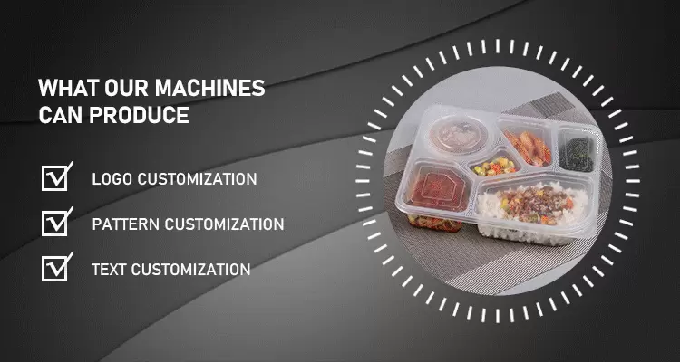 Machine de thermoformage de produits en plastique PP Machine de thermoformage de produits en plastique PP